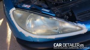 Restauración De Ópticas Peugeot 206.