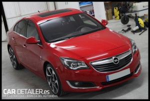 Detallado De Protección Opel Insignia Bi-Turbo OPC.